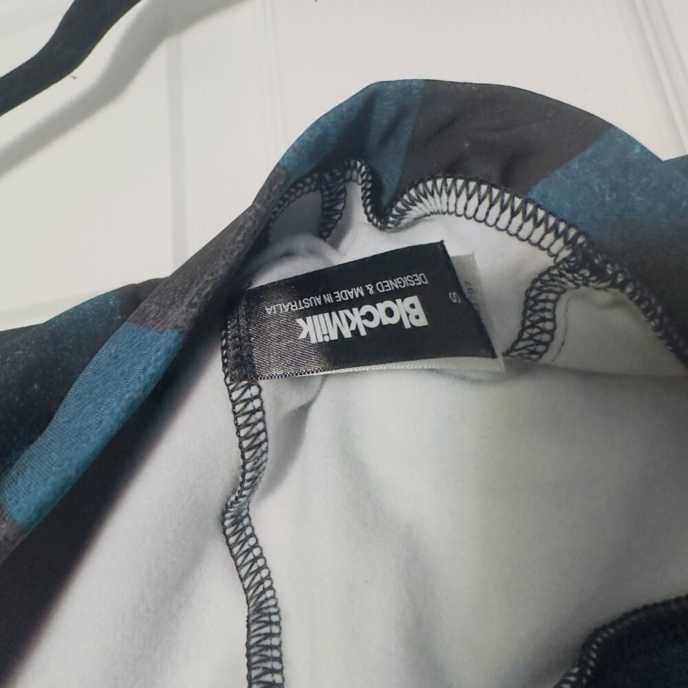 Decayed Stripes Blue Cuffed Pants - image 5